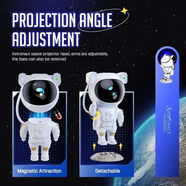 Astronaut Galaxy Projector Night Lamp